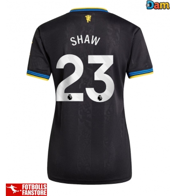 Manchester United Luke Shaw #23 Tredje Tröja Dam 2025-26 Kortärmad